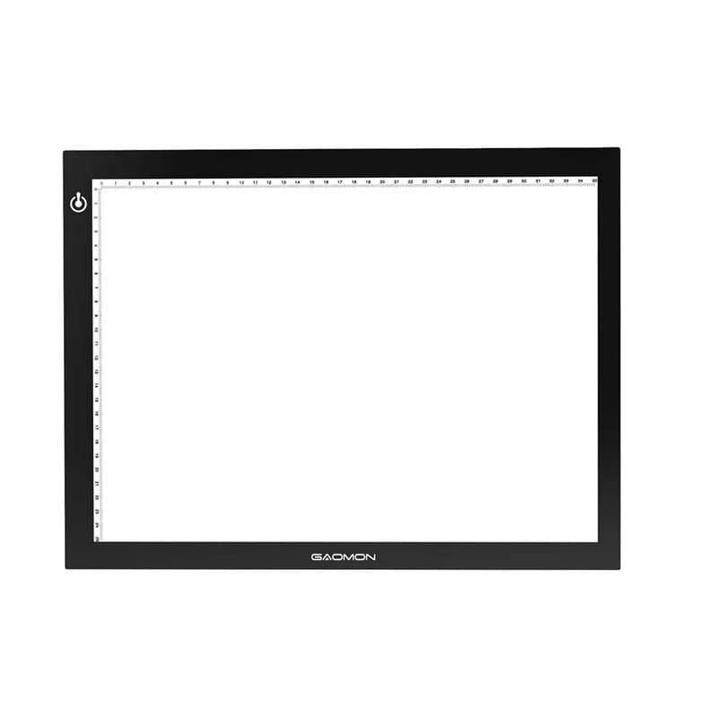 GAOMON GB4 Taille LED Tablette Lumineuse 5 MM Ultramince Tablette Dessin Lumineuse Pad USB Art Dessin pour l’Esquisse et Copie (