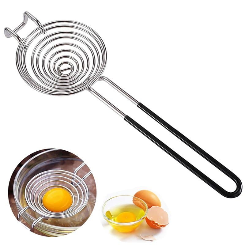 Séparateur de Jaune D'oeuf,Séparateur D'oeufs en Acier Inoxydable Egg Séparateur de Blancs Et Jaunes D'oeufs Egg Separator with