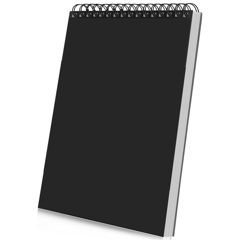Atliberswo Carnet de Dessin A4 avec 60 Feuilles/120 Pages, Sketchbook A4 à Spirale, Papier Épais 160g/m², Carnet de Croquis pour