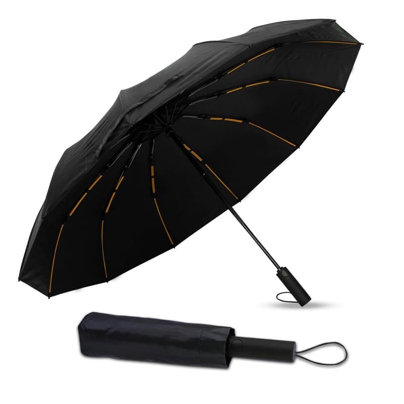 Parapluie - Parapluie Pliant - Automatique, Compact et Imperméable, 144 Baleines Renforcées, Robuste et Portable, Idéal pour les