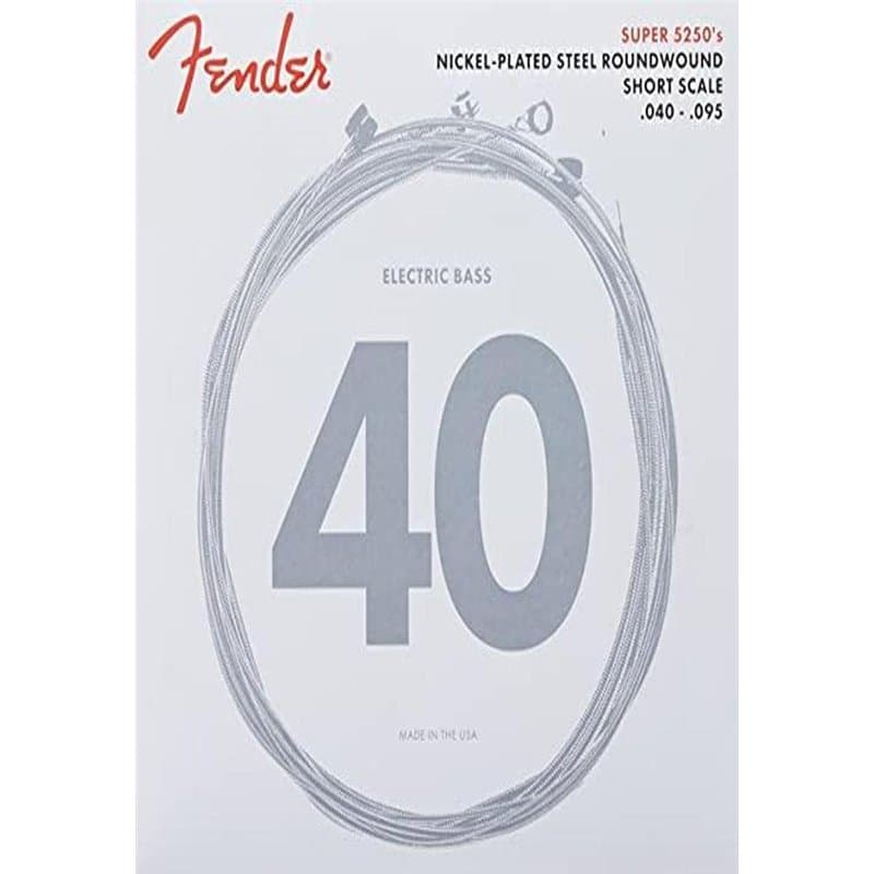 Fender Short Scale Bass 5250XL 40-95 - Nickel Plated Steel Roundwound