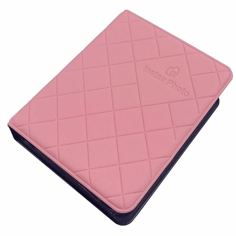 CENPEK Mini album photo de 7,6 cm avec 36 pochettes pour photos Polaroid pour FujlFilm Instax (Rose)