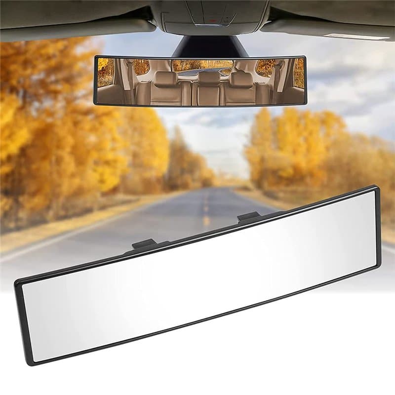Willoo Rétroviseur De Voiture, Rétroviseur Intérieur De Voiture, Anti-éblouissement Rétroviseur Miroir, Grand Angle Rétroviseur