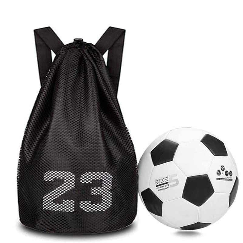 Sac à Dos De Football à Cordon,Sac à Dos en Maille Filet,Sac à Cordon De Football,Sac à Dos en Maille Polyvalent,Sac De Basket B