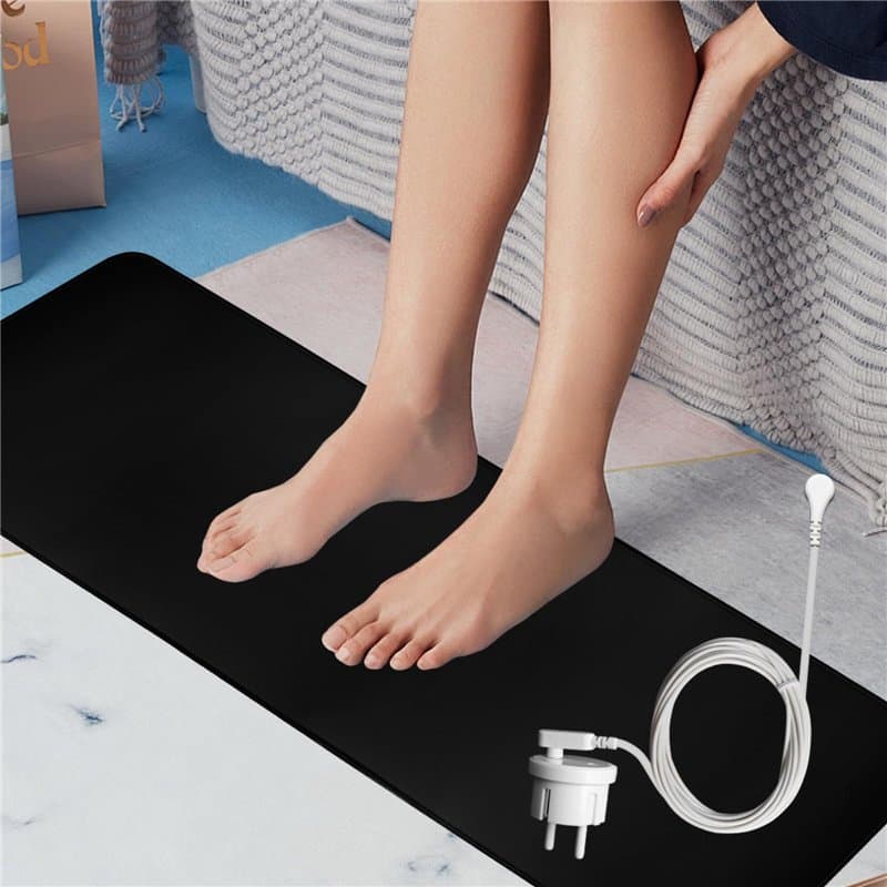 Tapis de mise à la terre pour un meilleur sommeil, tapis de sol pour la terre, 25 x 68 cm, tapis de sol avec câble, tapis de sou