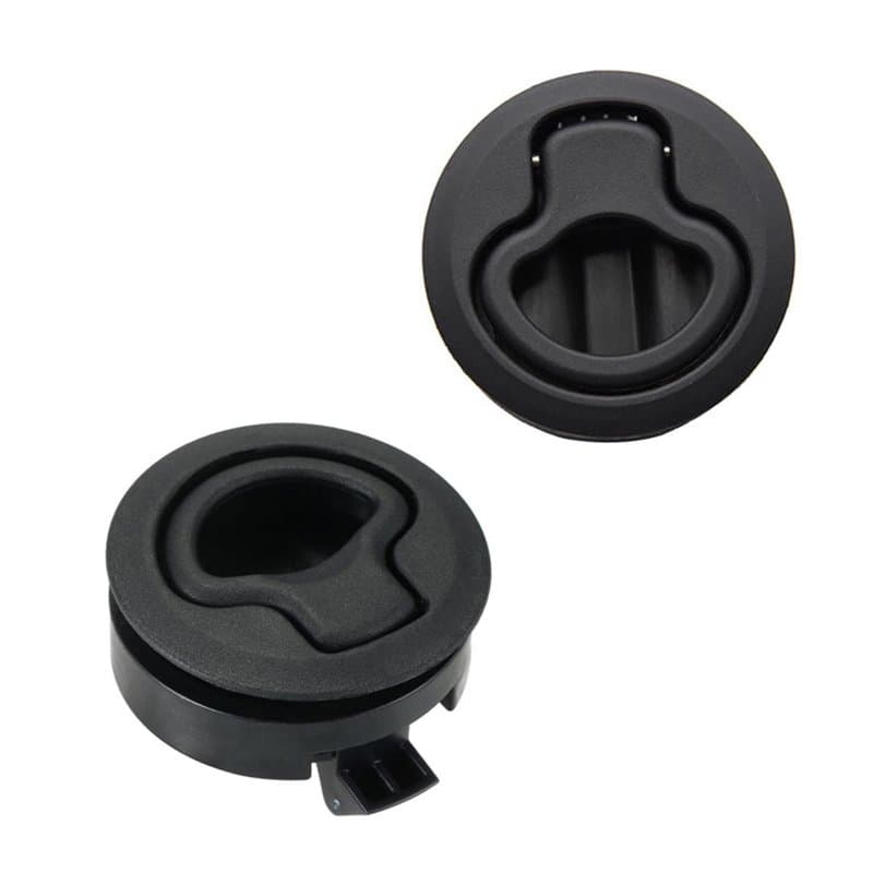 Loquet de Trappe Loquet Verrouillage en Alliage de Zinc Hatch Verrou Slam Flush Pull Hatch Porte Affleurante Tirer Trappe Slam L