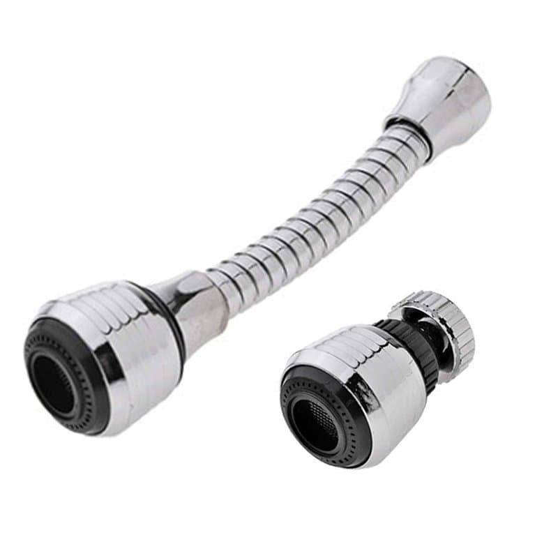 Aérateur de robinet, 360 rotation pivotante économiseur d'eau robinet aérateur diffuseur robinet buse filtre adaptateur remplace