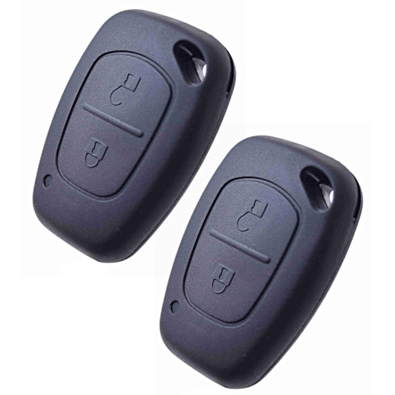 Coque Clé Pliable 3 Boutons ANGOFIZ pour Camion - Compatible Fiat et Peugeot