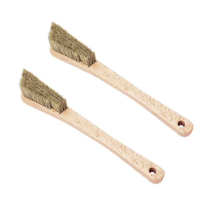 Lot de 2 brosses d'escalade avec poils de sanglier épais et ultra durables et poignée ergonomique pour tous les types d'escalade