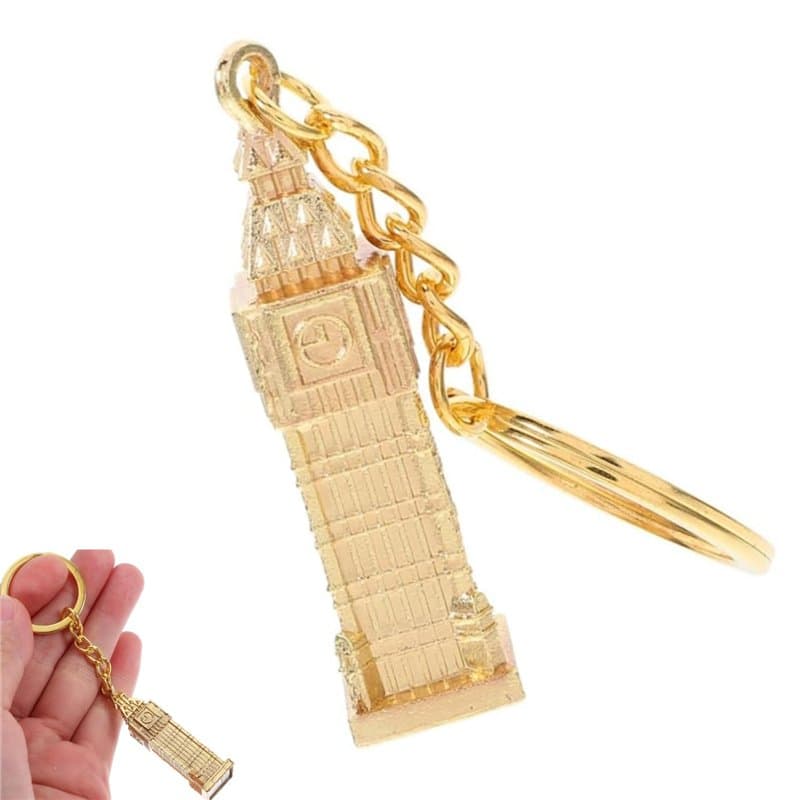 Porte-clés Londres,Big Ben Modèle Miniature,Londres Porte-Clés Souvenir,pour clés et sacs,décoration d'intérieur,porte-clés cade