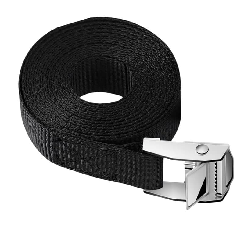 Sangles d'arrimage 5 m,Sangles d'arrimage avec Boucle de Largeur 25 mm,Sangles à cliquet Sangle à Griffe Ceinture à Blocage par