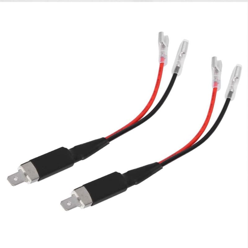 Adaptateur LED H1 Meriva B,Adaptateur LED H1,H1 LED,Ligne De Câblage De Conversion Repment pour Ampou Pharehi,2Pcs H1 LED Adapta