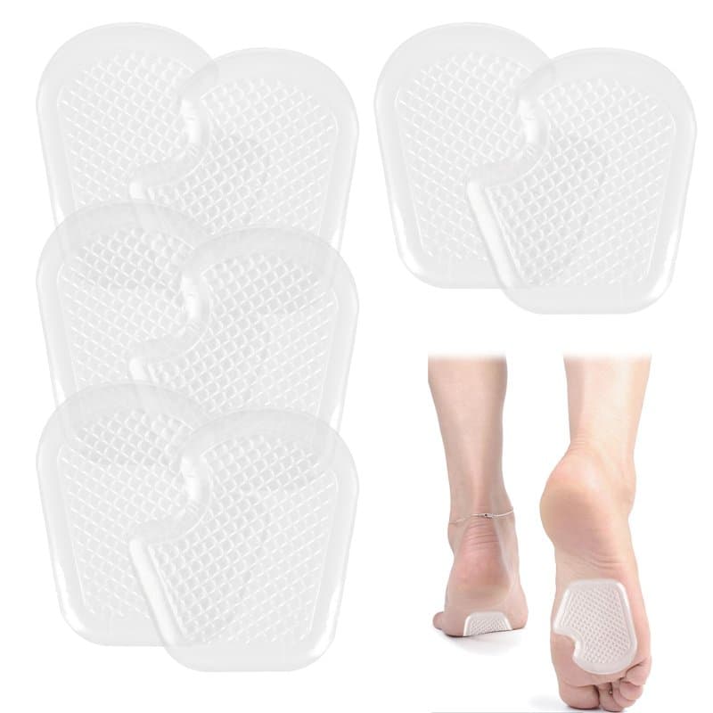 Lot De 8 Coussinets En Gel Pour Avant-Pied, 4 Paires De Protections Métatarsiennes Pour Soulager Les Douleurs Des Os Sésamoïdes