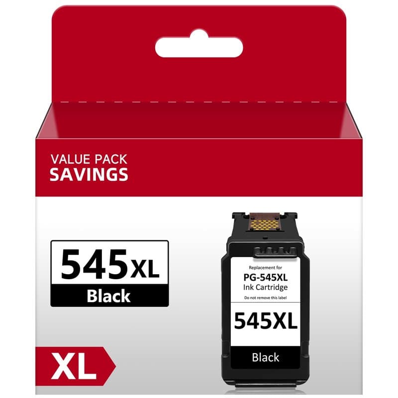 Economink Cartouche 545 pg 545 XL Cartouches d'encre Remanufacturées pour Canon 545 XL Noir, Cartouche 545 pour Canon pixma TS31