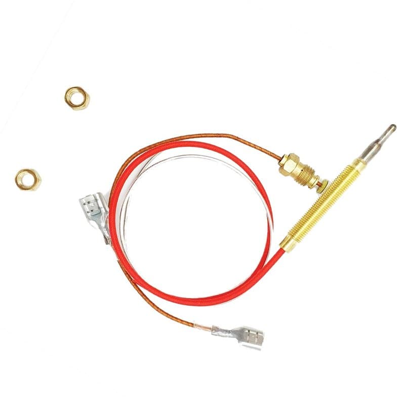 METER STAR Pièces de rechange pour chauffage extérieur M8 x 1 - Écrous de connexion d'extrémité thermocouple - Longueur : 0,4 m