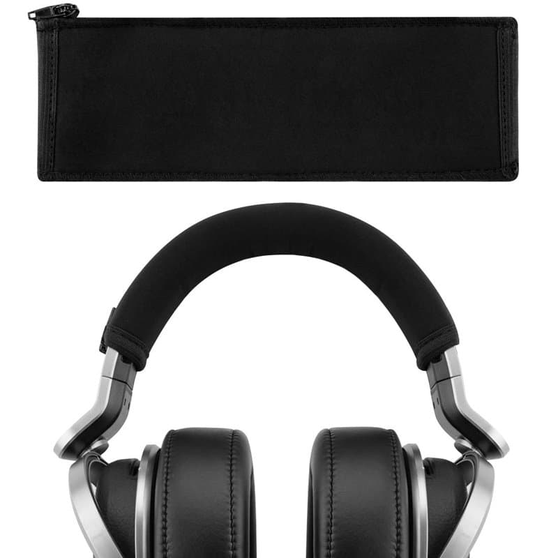 Geekria Couvre-bandeau en tissu flexible compatible avec les casques sans fil Sony MDR-HW700, HW700DS, pièce de rechange, housse