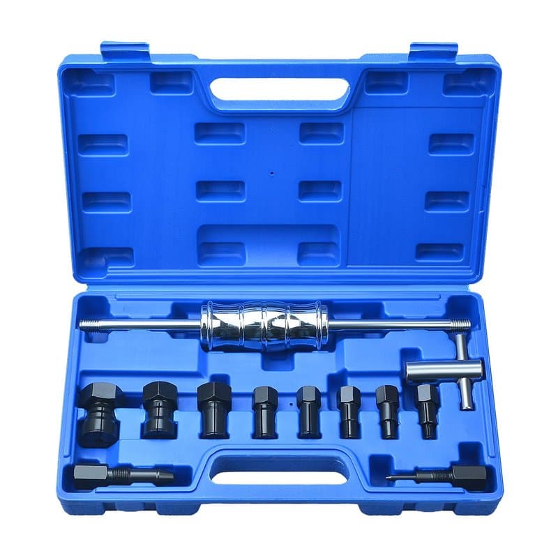 Zoomtools 12 Pcs Extracteur de Roulement Intérieur 8-32 mm, Marteau Coulissant pour Voiture et Moto