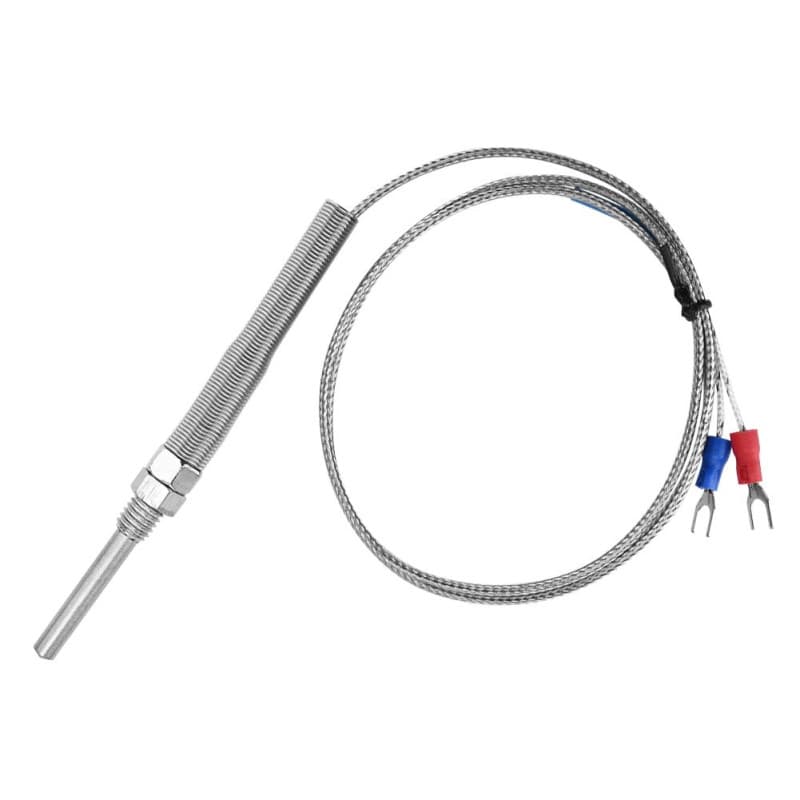 Contrôleur de Température, Keenso Capteur Thermocouple de Type K Filetage M8 Fil de Capteur de Température de Sonde de Thermocou