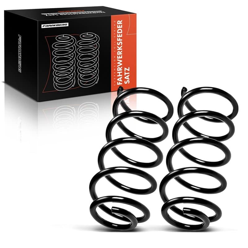 Frankberg 2x Ressorts de suspension Essieu Arrière Compatibles avec Cabrio 2000-2004 City-Coupé 1999-2004 Fortwo Cabrio 2004-200