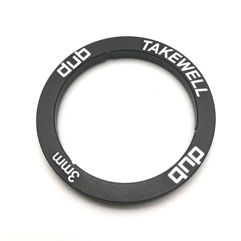 Entretoise de boîtier de pédalier DUB pour installation de boîtier de pédalier SRAM DUB, aluminium, 1 pièce, Largeur : 3 mm. L’e