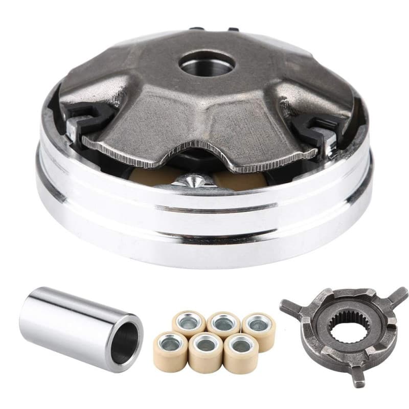 VOBOR Scooter 50cc Pièces, Scooter Variateur Assy Kit Moto Cyclomoteur Avant Variateur De Remplacement Outil pour GY6 50cc 60cc