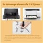 Lot de 2 barres rondes, droites, diamètre x longueur : 10 x 300mm, guides linéaire, arbres de précision horizontal, roulements p