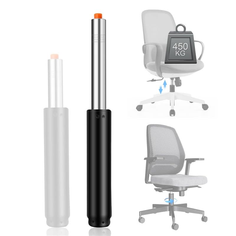 KUOFANY Vérin à Gaz pour Chaise de Bureau, Peut Supporter 450 kg (1 000 LB), Vérin à Gaz de Rechange pour Chaise de Bureau,