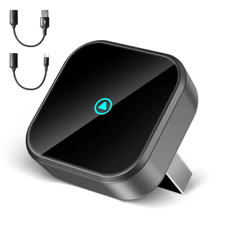 DEALAZOT H3 Adaptateur CarPlay sans Fil pour iPhone - Convertisseur Filaire vers sans Fil, Plug and Play Type-C/USB, Compatible