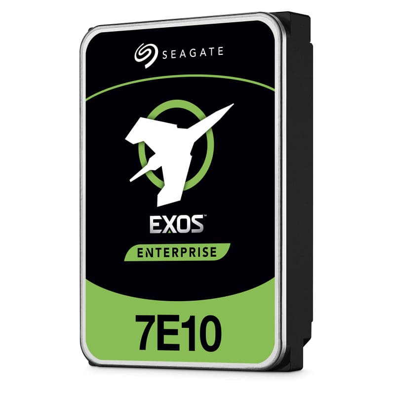 Seagate Exos 7E10 2 to, Disque Dur Interne - 3,5 Pouces 512e/4KN SAS 12 Gbits/s 7 200 TR/Min, 256 Mo de mémoire Cache, 2M MTBF,