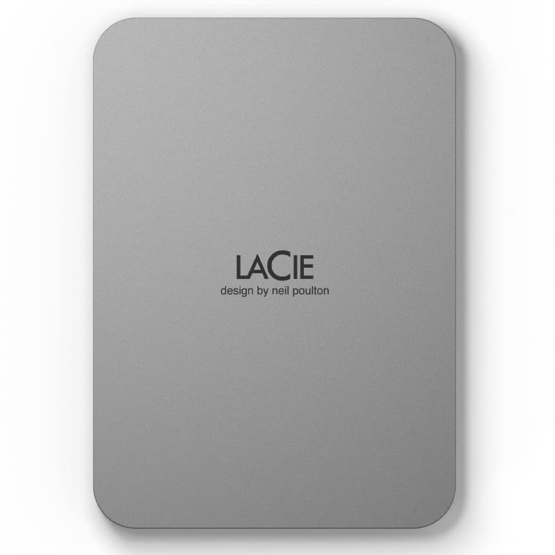 LaCie Mobile Drive Moon, 2To, disque dur externe portable, PC Mac iPad & iPhone, avec Adobe, Data Rescue Service (STLP2000400)