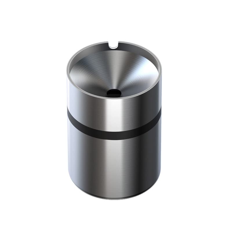Guanyumeixin Cendrier Voiture, Cendrier sans Couvercle pour Porte-gobelet, Cendrier Exterieur Scellé Rotatif, Anti Odeur, h 10 c