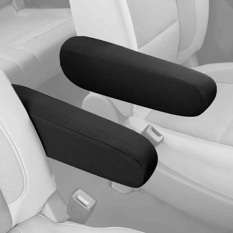 CHENNAN 2 Pièces Housse D'accoudoir de Chaise Universelle Pour Voiture, Housse D'accoudoir Voiture Amovibles, Housse D'Accoudoir