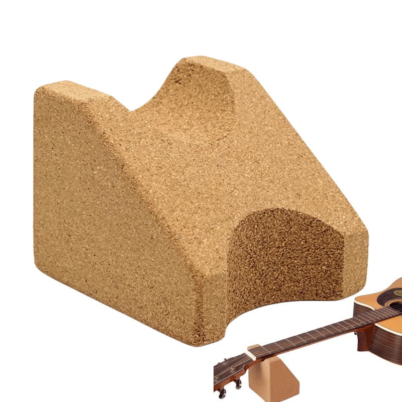 Support de Repose-cou de Guitare, Repose Nuque de Guitare Oreiller de cou de Liège Outils de Réparation de Guitare Outils de Net