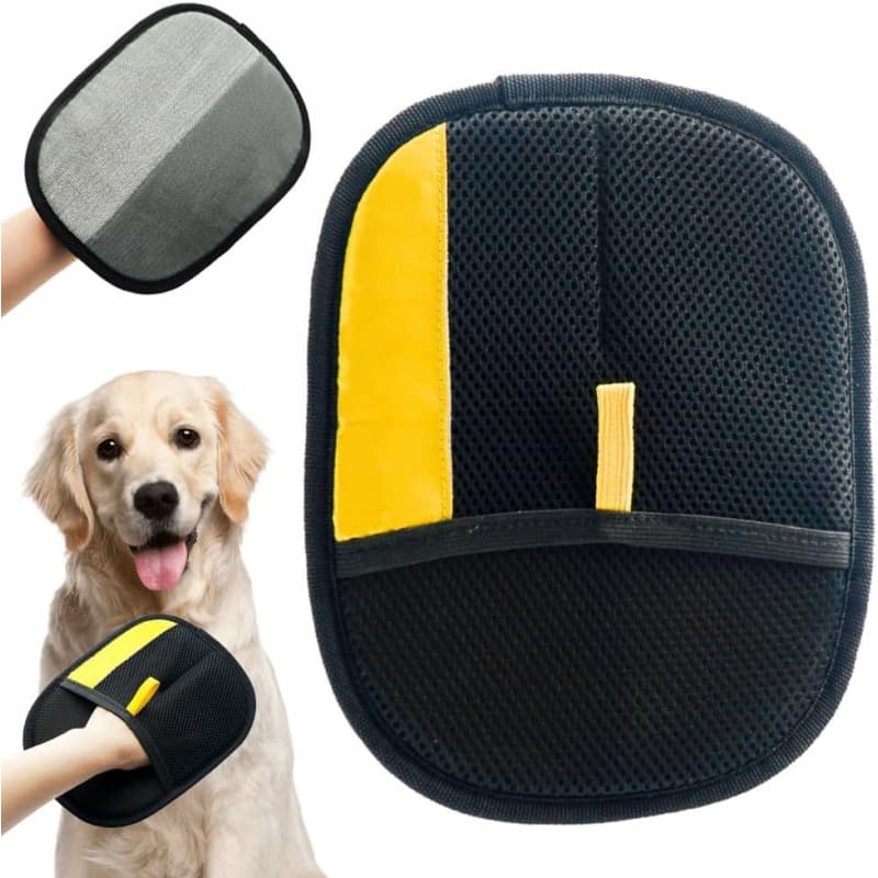 2025 Nouveau Déménagement De Cheveux pour Animaux De Compagnie Glove,Gants Antistatiques Réutilisables à Double Faces, Utilisés