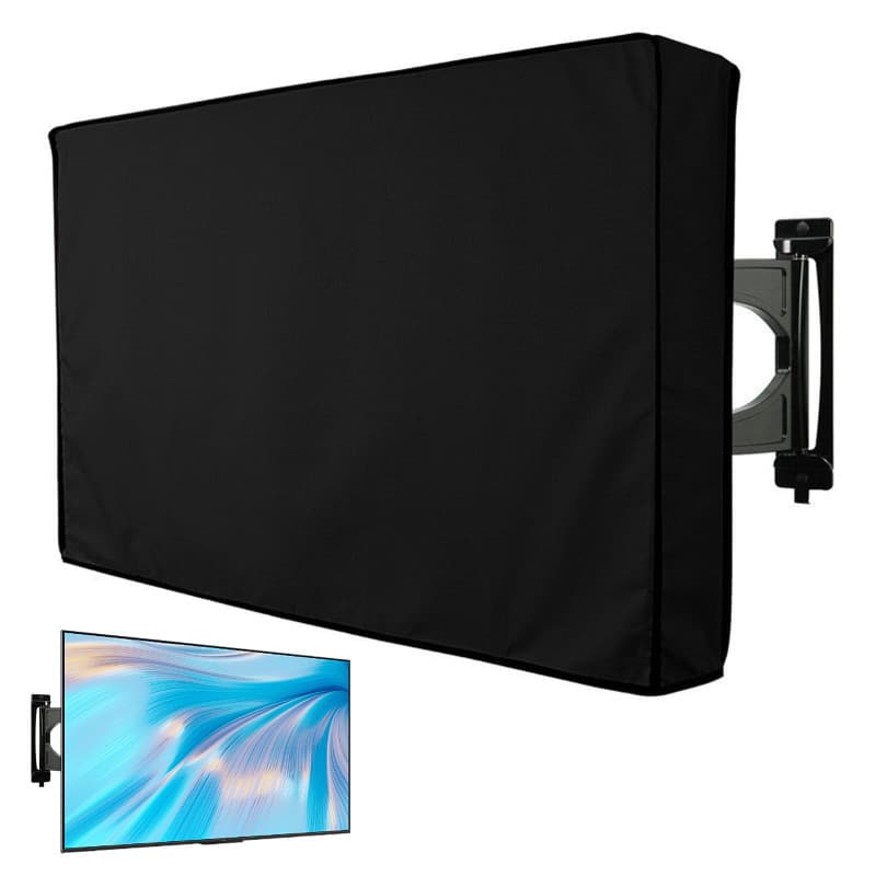 GBKDQQ Housse de protection d'écran pour TV de 40 à 42 pouces, revêtement Oxford 210D, robuste, universel, étanche, pour télévis