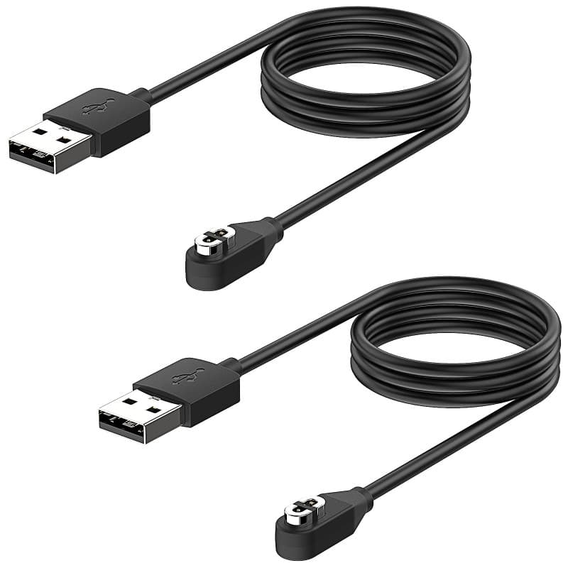 2 Pack 1M Cable de Charge Magnétique pour AfterShokz Aeropex AS800 & Shokz OpenRun Pro & OpenRun & OpenRun Mini & OpenComm Casqu