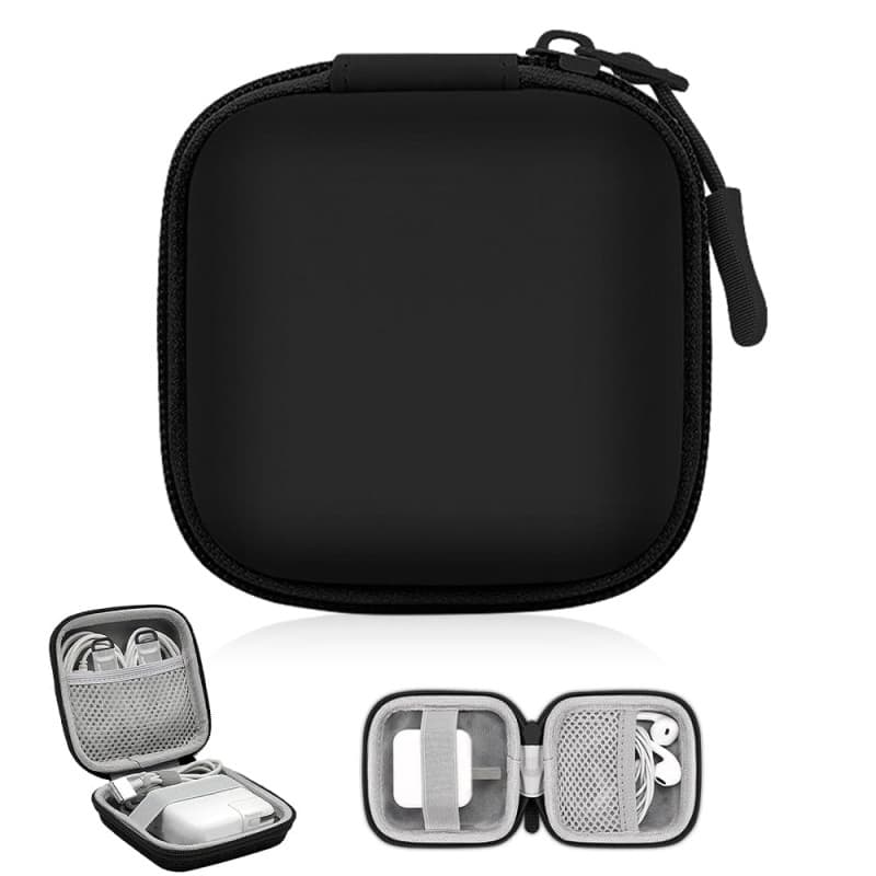Riisoyu Sac de Rangement Câble, Électronique Pochette de Voyage Antichoc Anti Humide Organisateur Organizer Universel Accessoire