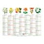 Zyluniy Poubelle à compost de cuisine 3 l - Petite poubelle bio suspendue - Petite poubelle pour plan de travail - Récipient ave