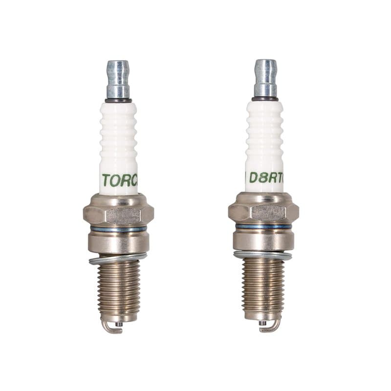 TORCH 2pcs D8RTC Bougie d'allumage, Remplacer pour DPR8EA-9, 5829/DP8EA-9 2120/D8EA 7162/DR8EA, pour 809/8809/RA6HC OE083,pour 4