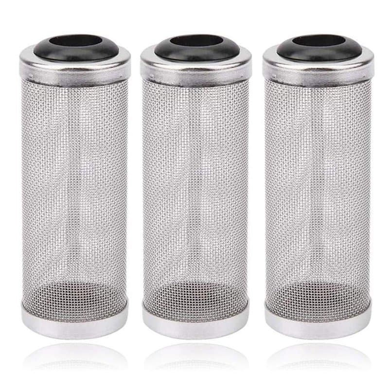 3 pcs Garde de Filtre d'Aquarium,Garde de Protecteur de Filtre de Maille d'Aquarium, Filtre de Crépine D'admission pour les Crev