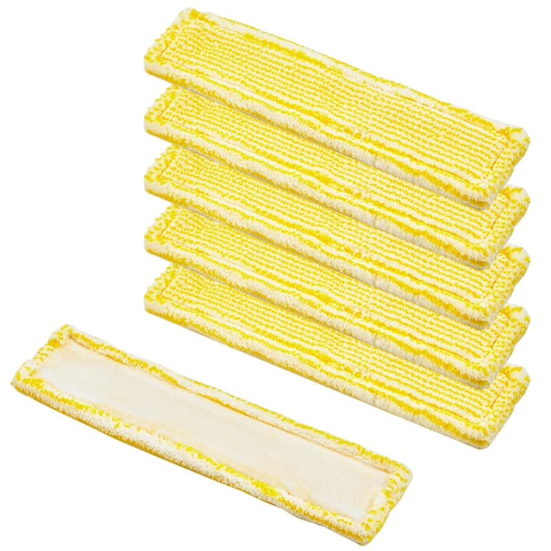 6 Pièces Bonnettes Microfibre Accessoire, Chiffons de Nettoyage en Microfibre, Chiffon Microfibre Aspirateur de Fenêtre Accessoi
