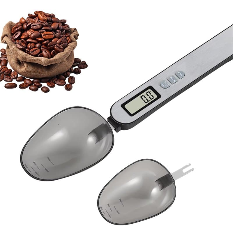 JIEYUCHU Cuillere Doseuse, Balance à Cuillère Numérique, Balance de Cuisine, Précision de 1g à 500g, Balance de Precision pour É