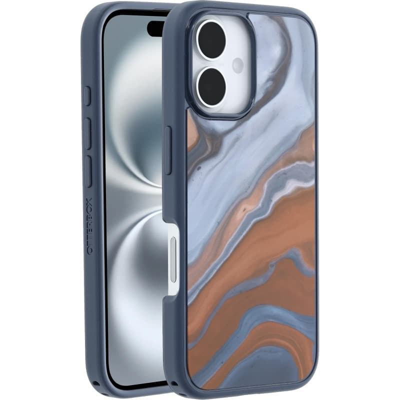 Coque OtterBox Symmetry Series MagSafe pour iPhone 16, Antichoc, résistante aux Chutes, Coque de Protection Fine, supporte 3X Pl
