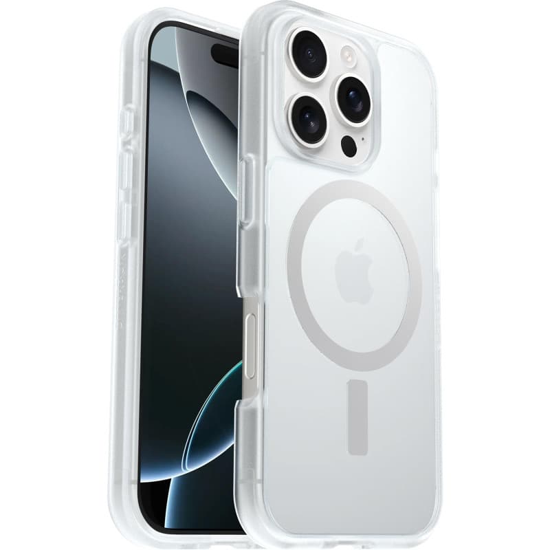 Otterbox Coque React Series MagSafe pour iPhone 16 Pro, Antichoc, Anti-Chute, Ultra-Mince, Protection Fine, testé Selon Les Norm