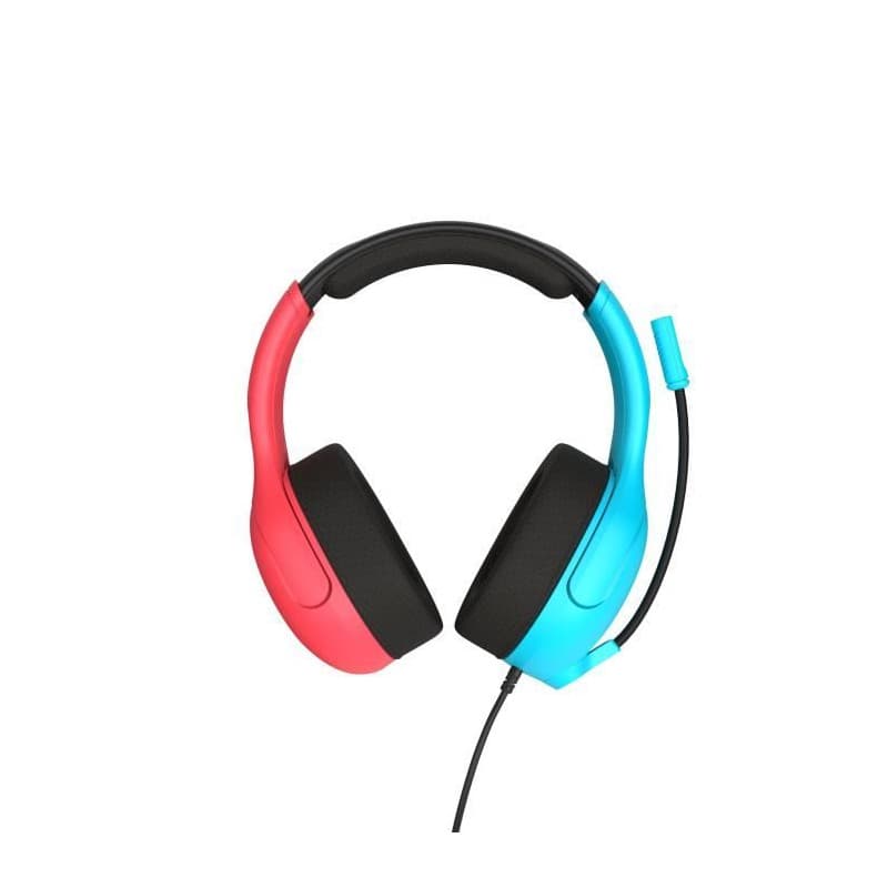 Casque gaming filaire - TURTLE BEACH - TBS-8002-25 - Airlite Fit - Sous licence officielle de Nintendo Switch - Bleu fluo et ro