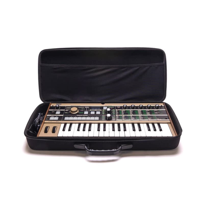 Analog Cases PULSE Case pour Korg MicroKorg/MicroKorg XL+ ou synthétiseurs comparables (étui de transport en EVA/nylon moulé dur
