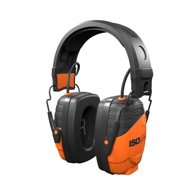 ISOtunes Casque Bluetooth LINK 2.0 : protection auditive sans fil améliorée conforme à la norme EN352 avec 50 heures d'autonomie