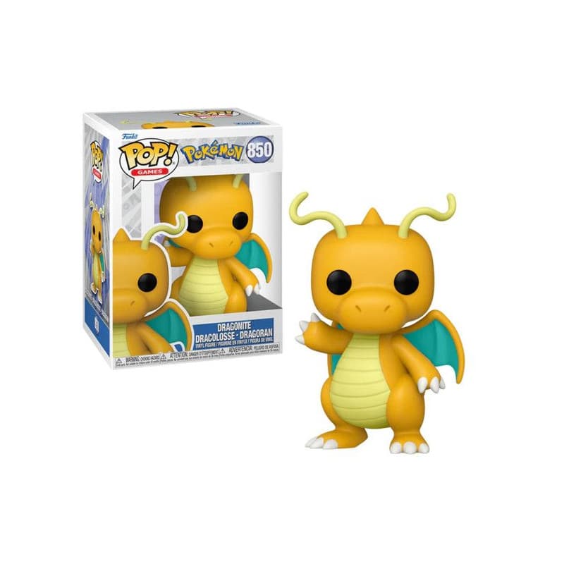 Figurine POKEMON POP Games Dragonite, Dragoran, Dracolosse