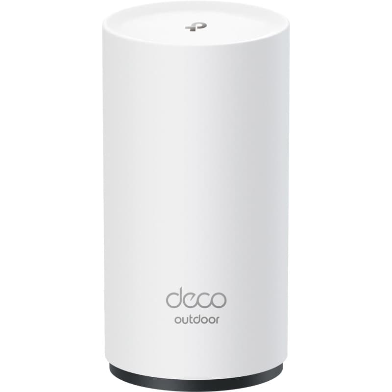 TP-Link Deco Routeur Mesh Wi-FI 7 BE5000Mbps extérieur/intérieur, Double Bande, 2 Ports 2,5 G, IP65, Alimentation PoE/AC, 4 4 an