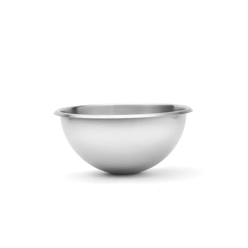 De Buyer - Bassine demi-sphérique en inox - Diamètre 24 cm -, Argent
